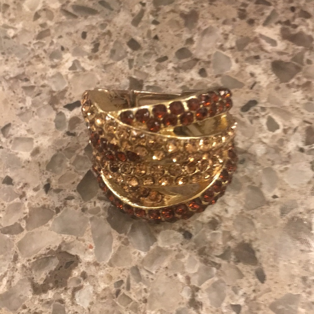 Brown bling ring